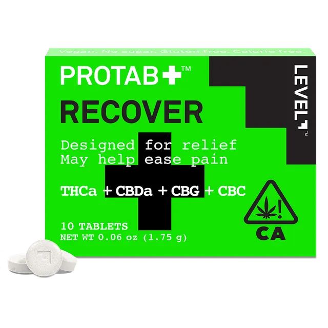 PROTAB+ | Recover Tablets 10:10:5:3 THCa:CBDa:CBG:CBG | 100mg | 10ct