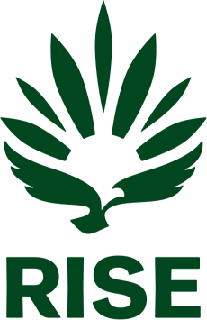 RISE Recreational Cannabis Dispensary Las Vegas on South Durango logo