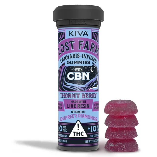 10:10 Thorny Berry x Dupree's Diamonds [10pk] (100mg THC/100mg CBN)