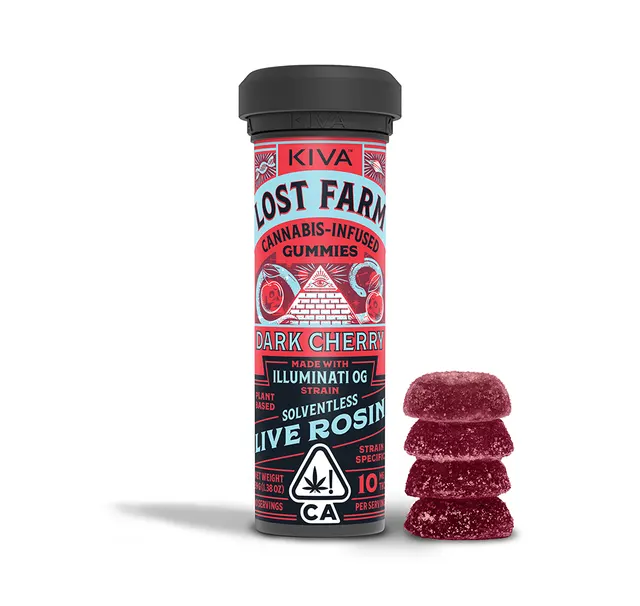 DARK CHERRY LIVE ROSIN INFUSED GUMMIES