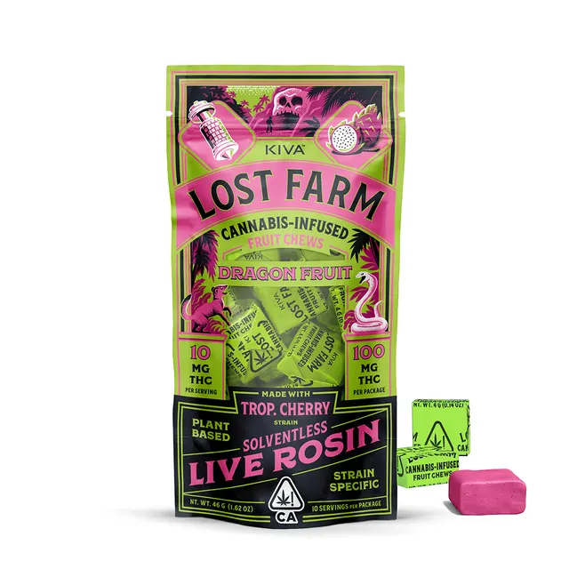 DRAGON FRUIT LIVE ROSIN INFUSED FRUIT CHEWS