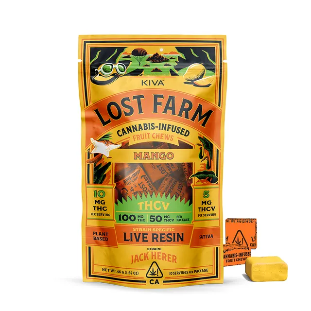MANGO THCV LIVE RESIN INFUSED FRUIT CHEWS
