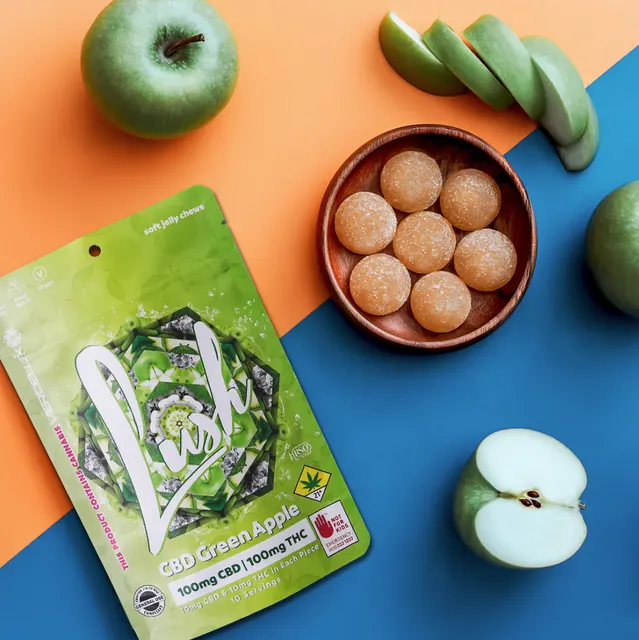 Lush | Green Apple Gummies 100mg