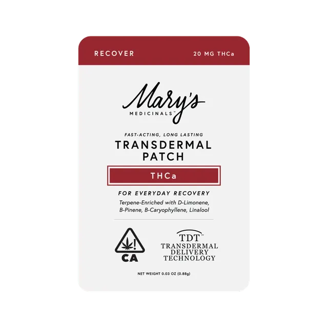 Recover (THCa) Transdermal Patch (CA)