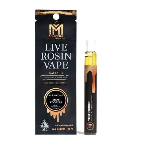 Master Makers | Trop Cookies | Live Rosin Disposable | 0.5g