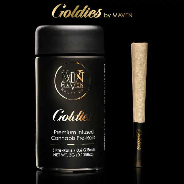 Black Lotus Goldies Infused Pre-Roll 5-Pack [3g]