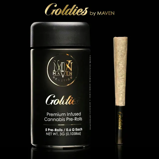 Dirty Laundry Goldies Infused Pre-Roll 5-Pack [3g]