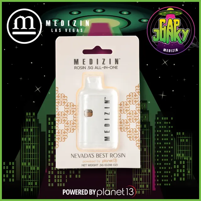 Medizin Cap Junky .5g Live Rosin All In One