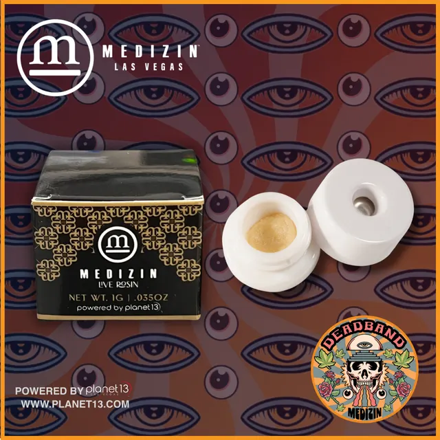 Medizin DeadBand 1g Live Rosin