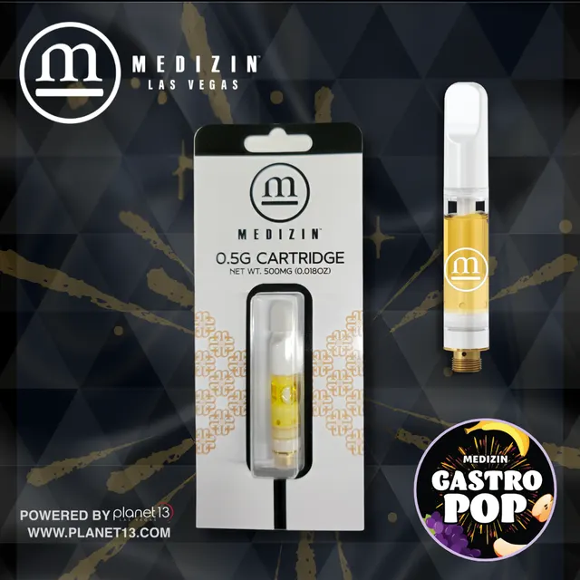 Medizin Gastro Pop .5g Live Resin Vape Cartridge