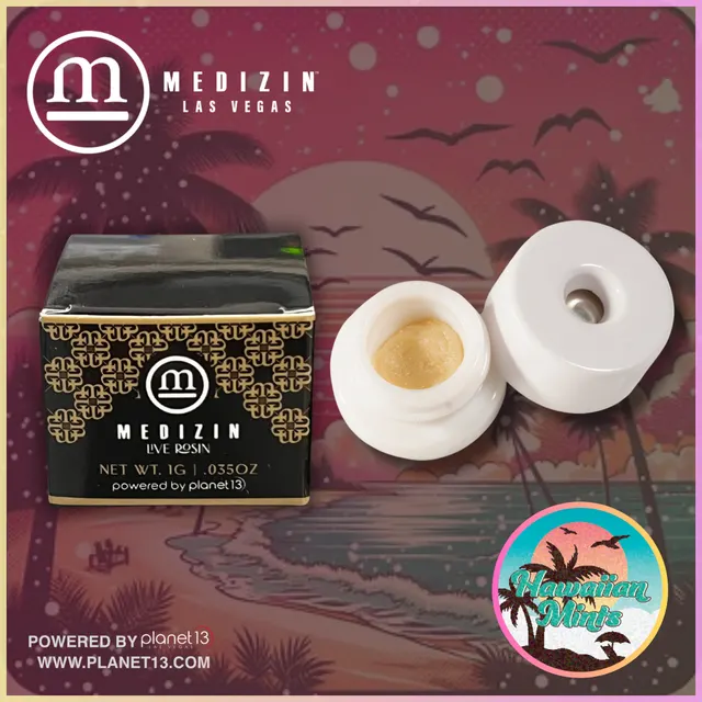 Medizin Hawaiian Mints 1g Live Rosin