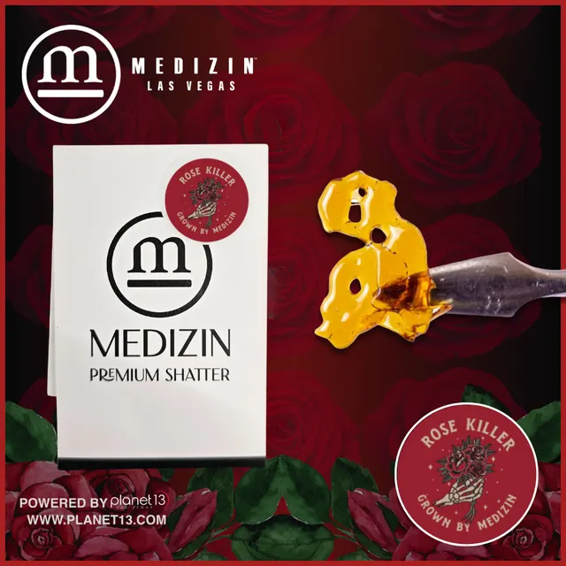 Medizin Rose Killer 1g Shatter
