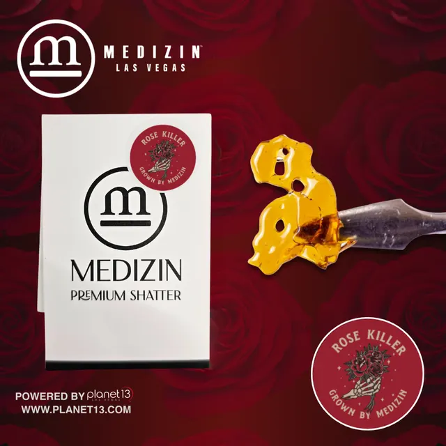 Medizin Rose Killer .5g Shatter