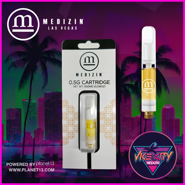 Medizin Vice City .5g Live Resin Vape Cart