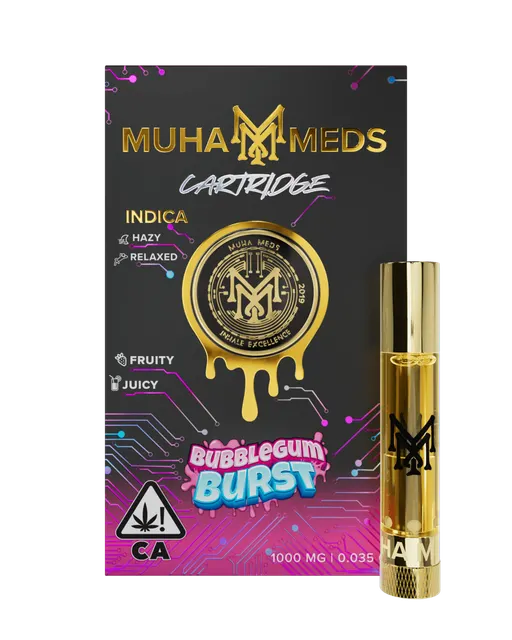 Muha Meds | Bubblegum Burst | Cartridge | 1g