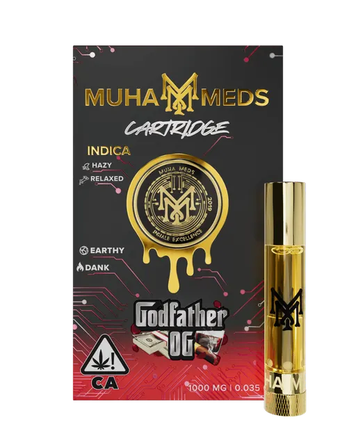 Muha Meds | Godfather OG | Cartridge | 1g