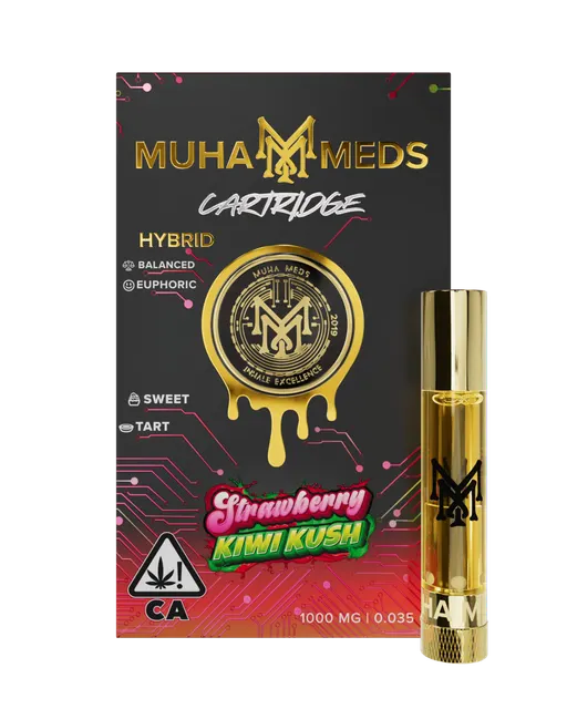 Muha Meds | Strawberry Kiwi Kush | Cartridge | 1g
