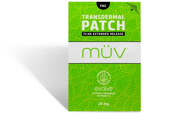 MUV THC Transdermal Patch (20mg THC)