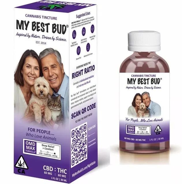 OMD Max (Enhanced | 1:1 CBD:THC Reserve)