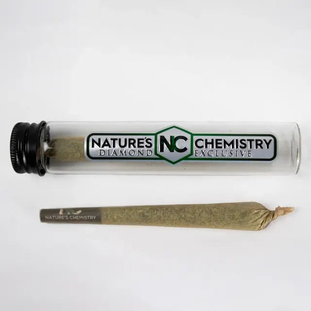 Nature's Chemistry DIAMOND Preroll Modified Banana 1g