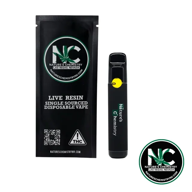 Nature's Chemistry LR Disposable Ghost Train Haze 1g