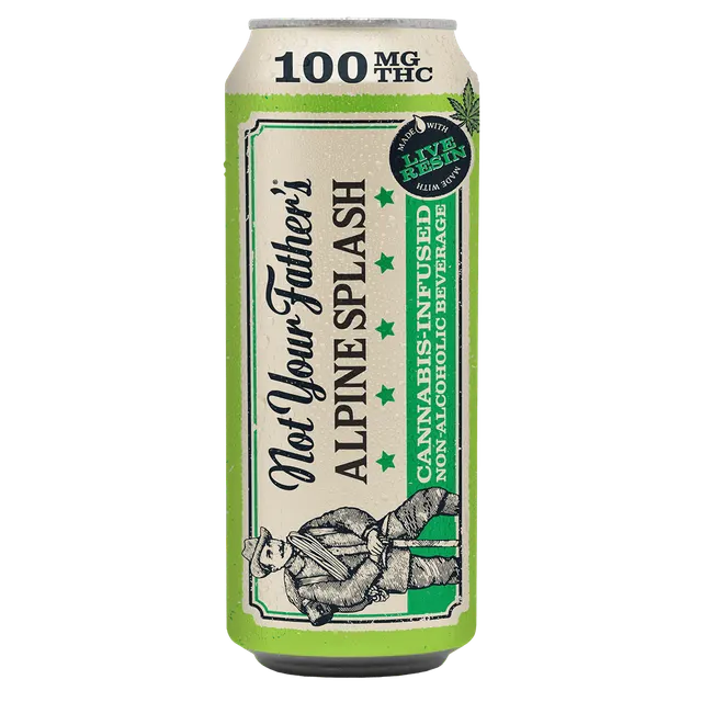 ALPINE SPLASH | 16OZ SODA | 100MG THC + CAFFEINE