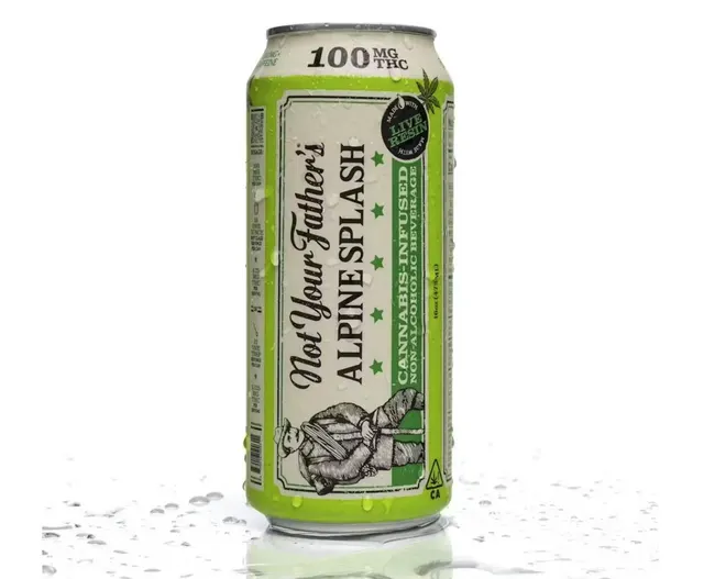 Not Your Father's | Alpine Splash Caffeinated Soda | 100mg | 16oz