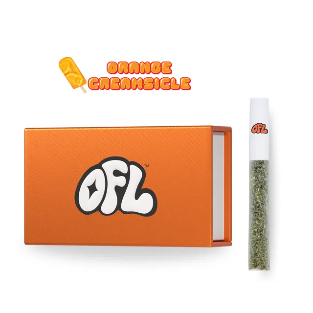 ORANGE CREAMSICLE PREROLL - 5 PACK