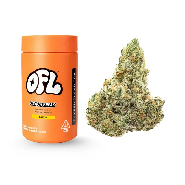Beach Break Premium Flower Jar 14g - Big Buds