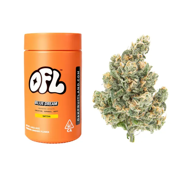 Blue Dream Premium Flower Jar 14g - Big Buds