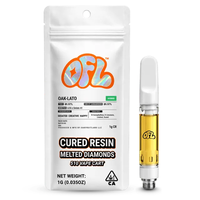 Oak-Lato | Cured Resin Cartridge | 1g