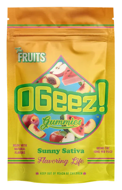 OGeez! - The Fruits Gummies - Sunny Sativa (S) (100mg)