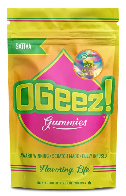 Orange Creamsicle, Sunny Sativa - 1000 mg