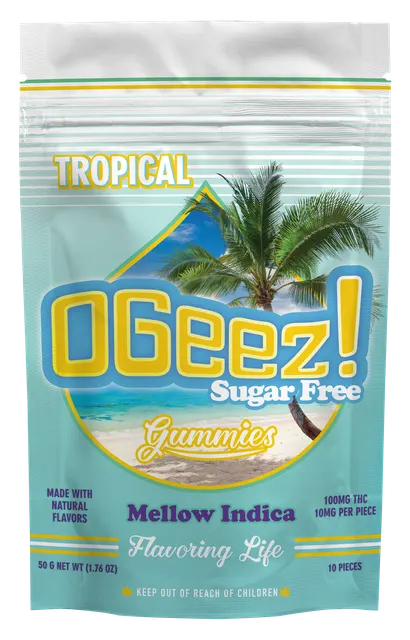 Sugar Free Tropical Indica | 10 x 10mg