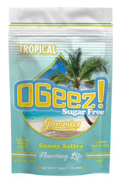 Sugar Free, Tropical Sativa - 100 mg