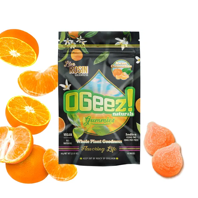 Sweet Clementine | Rosin Gummies | 10 x 10mg