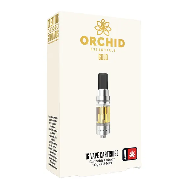 Orchid GOLD – Tangelo Kush 1g Live Resin Cartridge