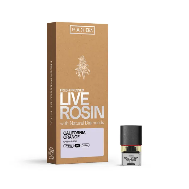 PAX | California Orange | Live Rosin Diamond Pod | 1g