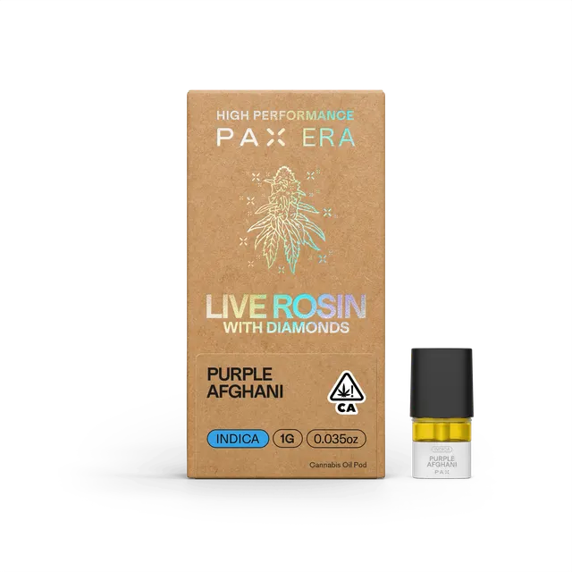 PAX | Purple Afghani | Live Rosin Diamond Pod | 1g