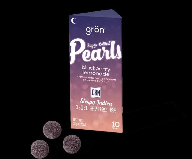 Blackberry Lemonade 1:1:1 CBN:CBD:THC Gummies | 100 mg | 10pk | 10mg/ea