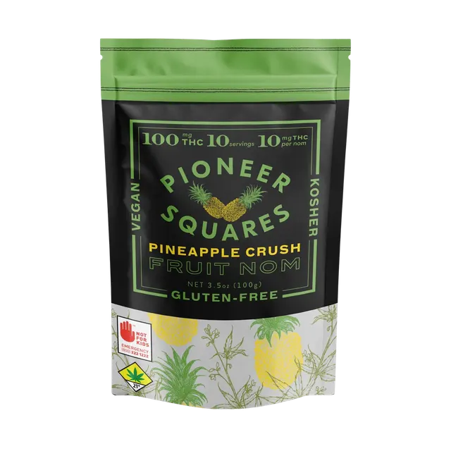 Gummies Pineapple Crush [10pk] (100mg THC)