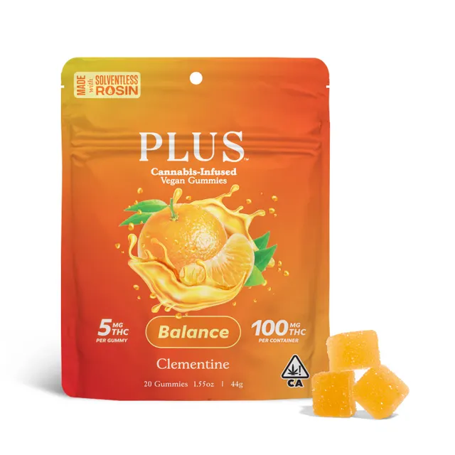 CLEMENTINE BALANCE SOLVENTLESS GUMMIES