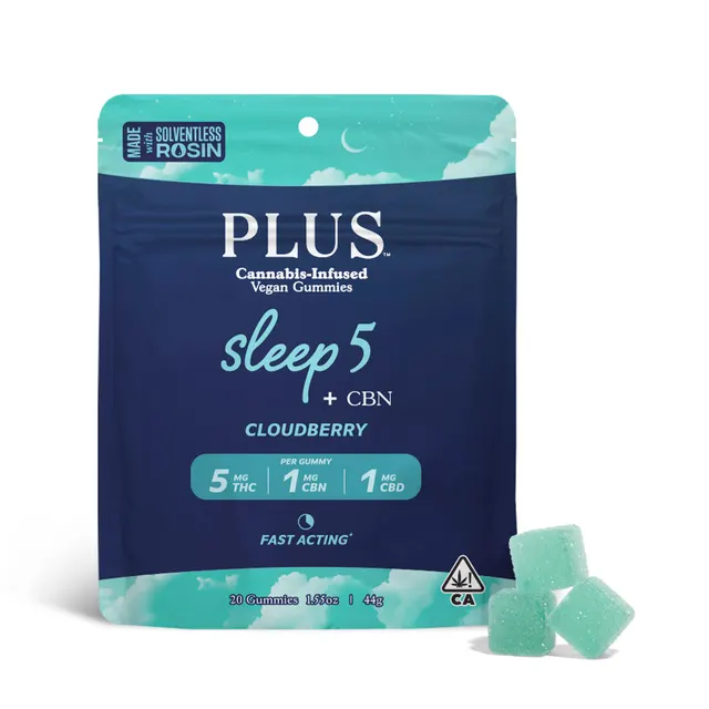 CLOUDBERRY SLEEP 5:1:1 THC/CBD/CBN SOLVENTLESS GUMMIES