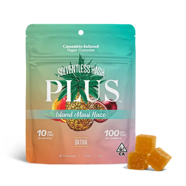 ISLAND MAUI HAZE HASH INFUSED GUMMIES - 10 PACK