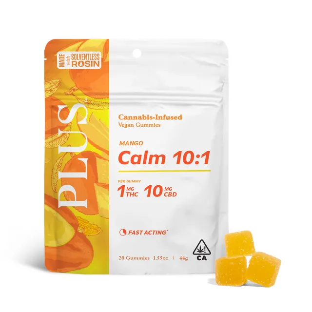 MANGO CALM 10:1 SOLVENTLESS GUMMIES