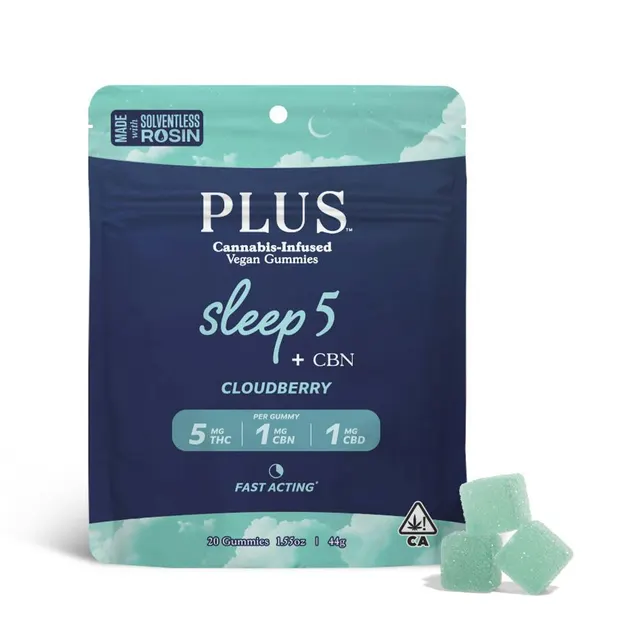 Cloudberry Sleep 5:1:1 Gummies [Solventless Rosin]