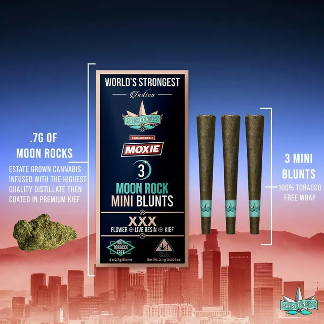 Pee-Wee Moon Rock Mini Prerolls - XXX | 1.5g