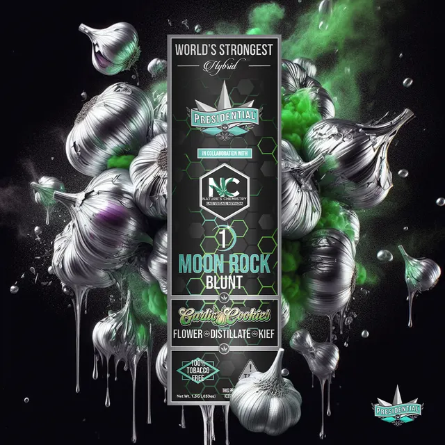 Presidential - Garlic Cookies Moon Rock Blunt