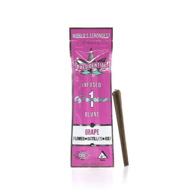 Presidential | Grape Moon Rock | Infused Blunt | 1.5g