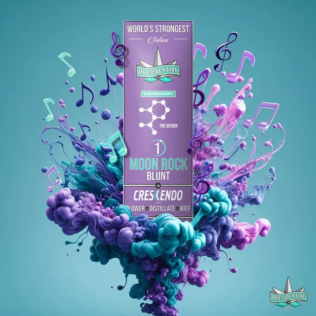 Presidential Moon Rock Blunt - Crescendo (1.5g)